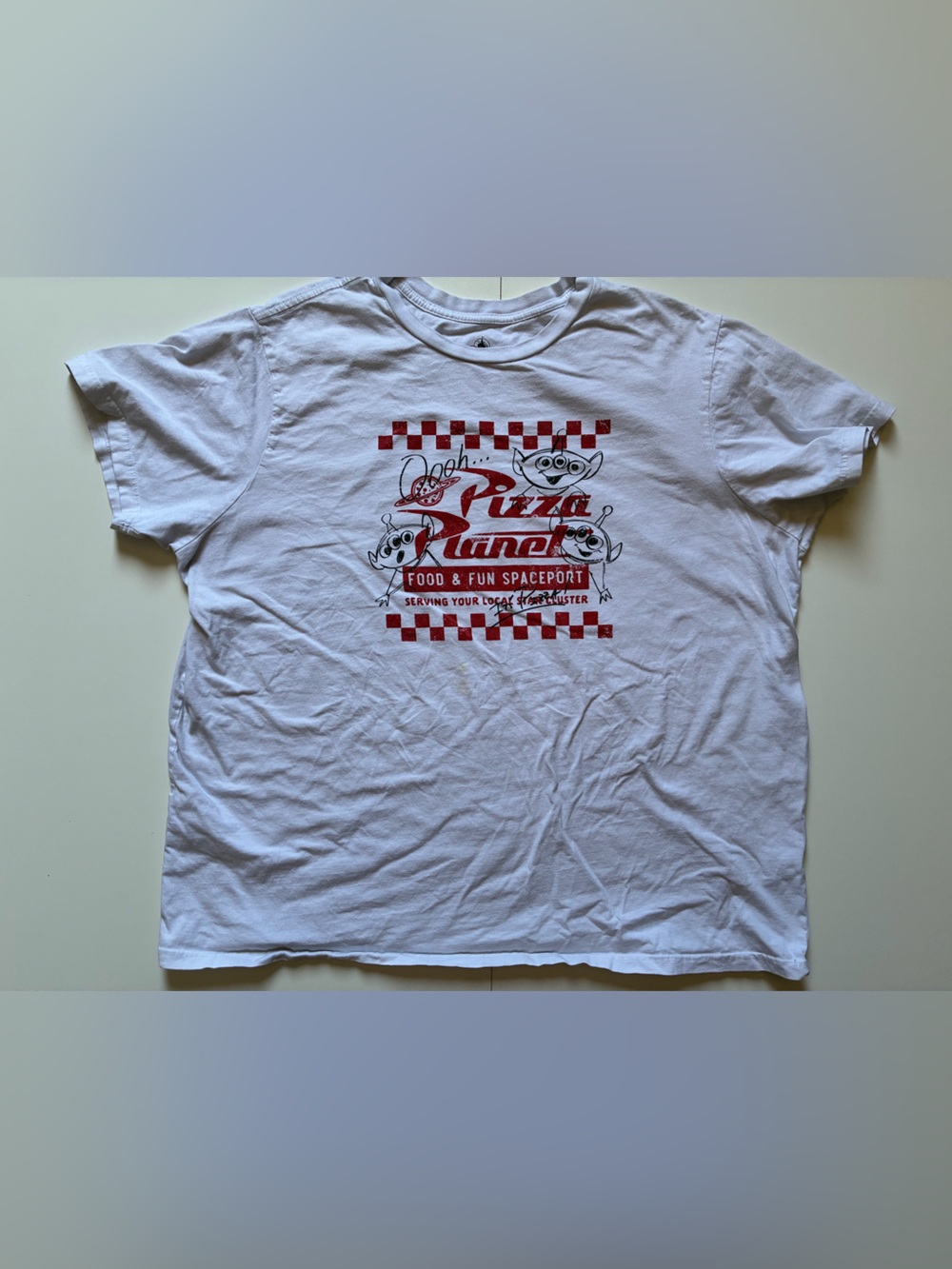 Disney Pixar Toy Story Pizza Planet Graphic T Shirt - XXL